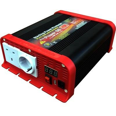 Sterling Power Low-Cost Pure Sine Inverter 12V 300W with USB